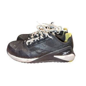 Reebok Nano X1 Adventure Athletic Safety Work Shoes Womens 8.5M RB381 black